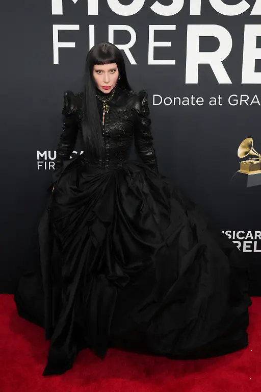 Lady-Gaga-arrives-at-the-67th-annual-Grammy-Awards-on-Sunday-Feb-2-2025-in-Los-Angeles