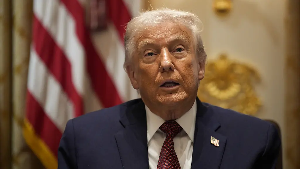 President-Donald-Trump-is-shown-at-a-roundtable-meeting-where-he-announced-a-12-billion-aid-plan-for-farmers-at-the-White-House-in-Washington-DC-on-Monday-December-8-2025-American-farmers-have-struggled-to-sell-their-crops-due-the-administration-s-trade-and-tariff-war-with-China