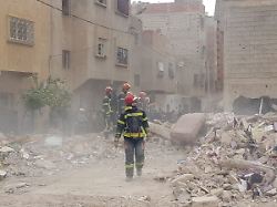 Gebäuderisse ignoriert? : 22 Menschen sterben bei Hauseinsturz in Marokko