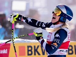 41-Jährige mit Fabelzeit: Unfassbare Abfahrt von Lindsey Vonn verschlägt allen den Atem