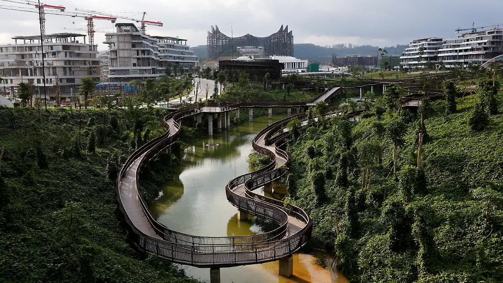 General-view-of-Garuda-Palace-the-future-Presidential-Palace-and-ministerial-offices-under-construction-in-the-new-capital-city-of-Nusantara-a-day-before-Indonesia-s-79th-Independence-Day-in-East-Kalimantan-province-Indonesia-August-16-2024