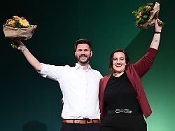 Baden-Württemberg: Schwelling und Haggenmüller bleiben Landeschefs der Grünen