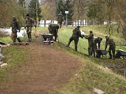"Operation Ostschild": Bundeswehr hilft beim Aufbau eines Schutzwalls in Polen