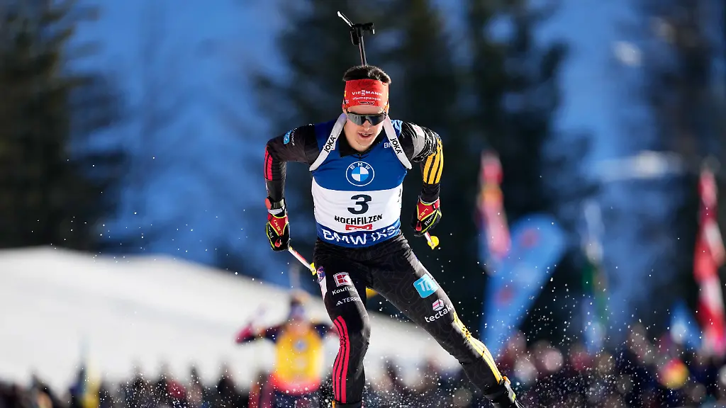 13-12-2025-Oesterreich-Hochfilzen-Biathlon-Weltcup-Verfolgung-Herren-Philipp-Horn-aus-Deutschland-nimmt-am-Biathlon-Weltcup-in-Hochfilzen-Oesterreich-am-Verfolgungsrennen-der-Herren-ueber-12-5-km-teil