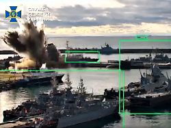 "Erstmals in der Geschichte": Ukraine attackiert russisches U-Boot mit Unterwasserdrohnen