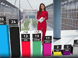 AfD bleibt an Spitze, SPD fällt erneut auf Tiefpunkt