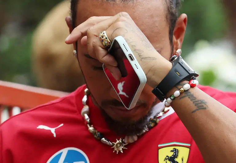 Formula-One-F1-Azerbaijan-Grand-Prix-Baku-City-Circuit-Baku-Azerbaijan-September-18-2025-Ferrari-s-Lewis-Hamilton-ahead-of-the-Azerbaijan-Grand-Prix-REUTERS-Leonhard-Foeger-TPX-IMAGES-OF-THE-DAY