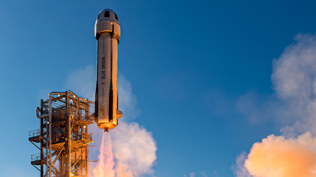 Kurz vor Start: All-Ausflug zweier Deutscher mit Bezos-Rakete abgesagt