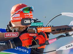Ein Fehler kostet das Podest: Biathlon-Star Philipp Nawrath zügelt seinen Ärger