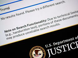 Viel Ärger über verfehlte Frist : US-Regierung beginnt mit Freigabe der Epstein-Akten