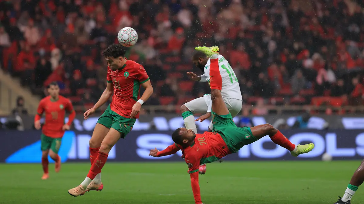 RABAT-MOROCCO-DECEMBER-21-Ayoub-El-Kaabi-20-of-Morocco-in-action-during-the-opening-match-of-the-35th-Africa-Cup-of-Nations-AFCON-2025-between-Morocco-and-Comoros-at-Prince-Moulay-Abdellah-Stadium-in-Rabat-Morocco-on-December-21-2025