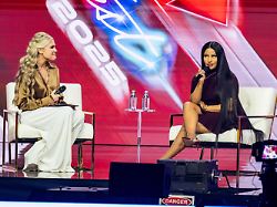 Auftritt bei "Turning Point USA": Nicki Minaj feiert Donald Trump und MAGA