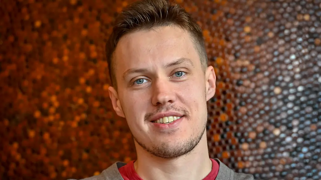 Roman-Anin-founder-of-the-independent-portal-Important-Stories-IStories-and-former-journalist-of-the-Russian-newspaper-Novaya-Gazeta-spoke-at-a-discussion-after-the-screening-of-the-film-Lost-Work-within-the-One-World-International-Human-Rights-Documentary-Film-Festival-in-Prague-Czech-Republic-on-Saturday-March-26-2022