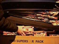 Thüringen: Für Silvester-Böller auf Parkplatz übernachtet