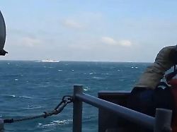 Zerstörer und Bomber gesichtet: Chinesische Raketen schlagen in Straße von Taiwan ein