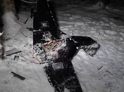 Drohnentrümmer im Schnee: Russland veröffentlicht wenig überzeugende "Beweise" für Angriff auf Putin-Residenz