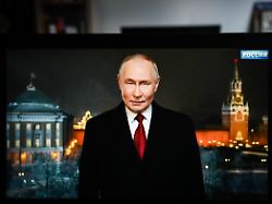 Neujahrsrede des Kremlchefs: Putin glaubt an Sieg und Gerechtigkeit