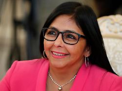 FILE Venezuela S Vice President Delcy Rodriguez Takes Part In Talks With The Russian Foreign Minister During In Moscow March 1 2019