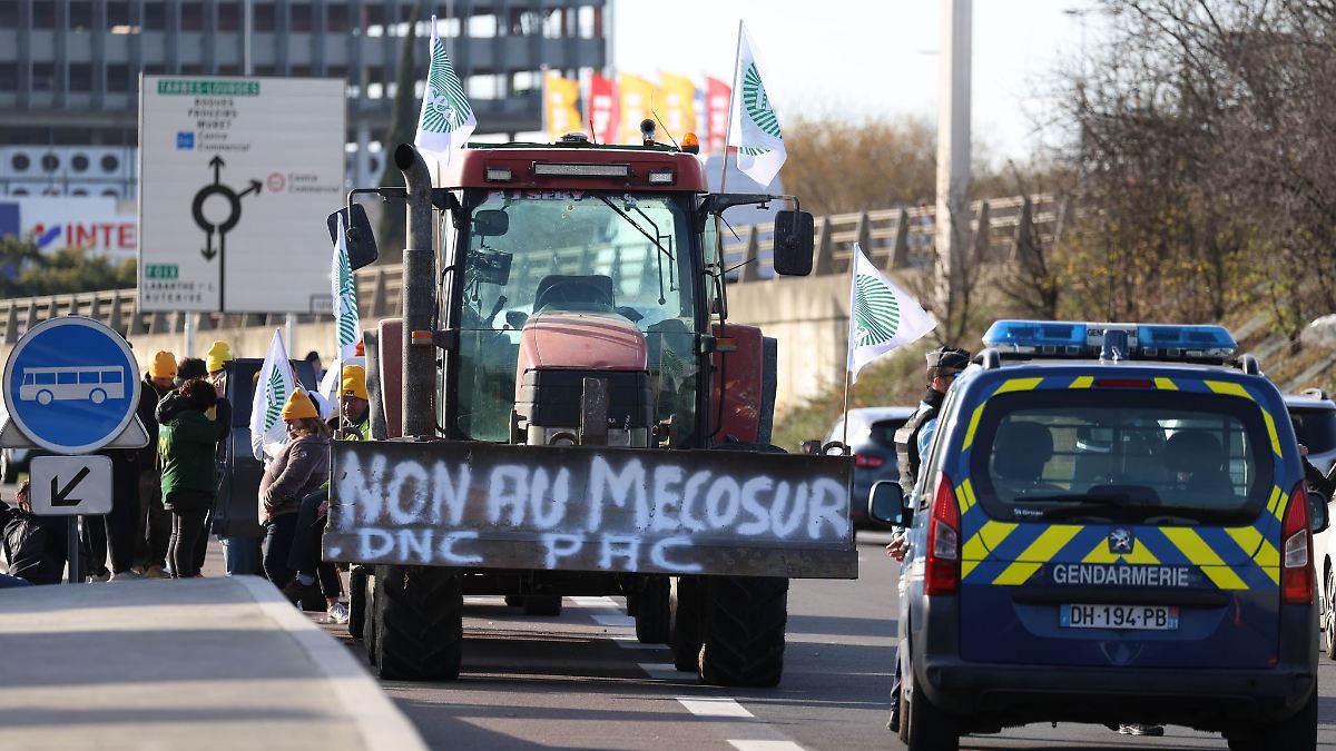 Bauern protestieren in MV gegen EU-Mercosur-Vertrag