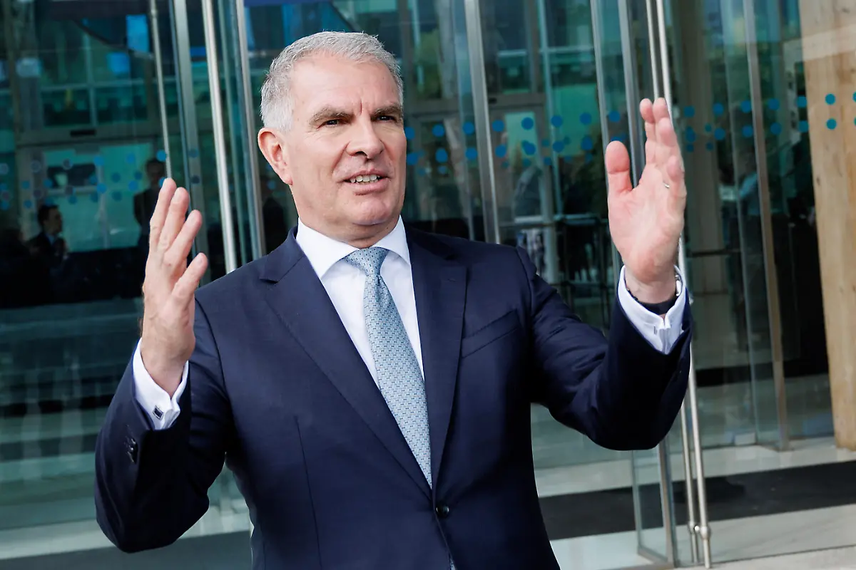 L-x2019-amministratore-delegato-di-Lufthansa-Carsten-Spohr-in-occasione-della-conferenza-stampa-dei-nuovi-vertici-di-Ita-Airways-Fiumicino-Luned-xec-3-Febbraio-2025-Foto-Roberto-Monaldo-LaPresse-Lufthansa-CEO-Carsten-Spohr-at-the-press-conference-of-the-new-management-of-Ita-Airways-Fiumicino-Monday-Feb