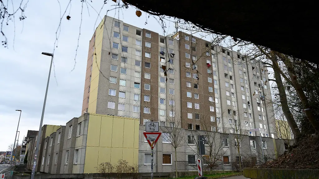 Charakteristisch-fuer-das-Gebaeude-sind-die-an-der-Fassade-angebrachten-Waeschestaender