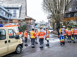 Mehrere Schwerverletzte: Treppenhaus während Rettungseinsatz eingestürzt