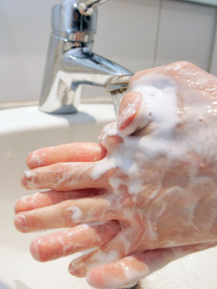 Regelmäßiges, gründliches Händewaschen beugt Infektionen am besten vor.