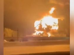 "Direkte Treffer": Kiew meldet Angriffe auf russische Bohrplattformen