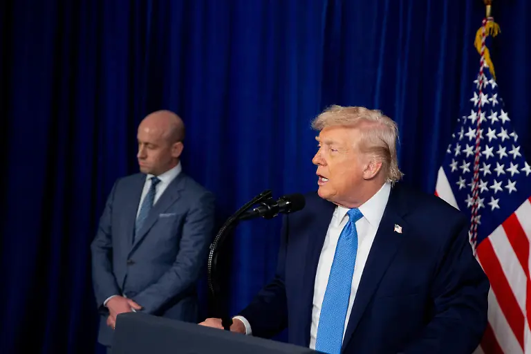 US-President-Donald-Trump-speaks-during-a-news-conference-at-the-Mar-a-Lago-Club-in-Palm-Beach-Florida-US-on-Saturday-Jan-3-2026-President-Nicolas-Maduro-has-been-charged-in-the-US-after-he-was-captured-and-flown-out-of-Venezuela-following-a-series-of-airstrikes-that-mark-an-extraordinary-escalation-in-the-Trump-administration-s-months-long-campaign-against-the-country-Photo-by-Nicole-Combeau-Pool-ABACAPRESS