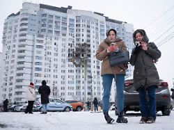 Bei bis zu minus 17 Grad: Strom, Heizung und Wasser bleiben in Kiew vorerst abgeschaltet