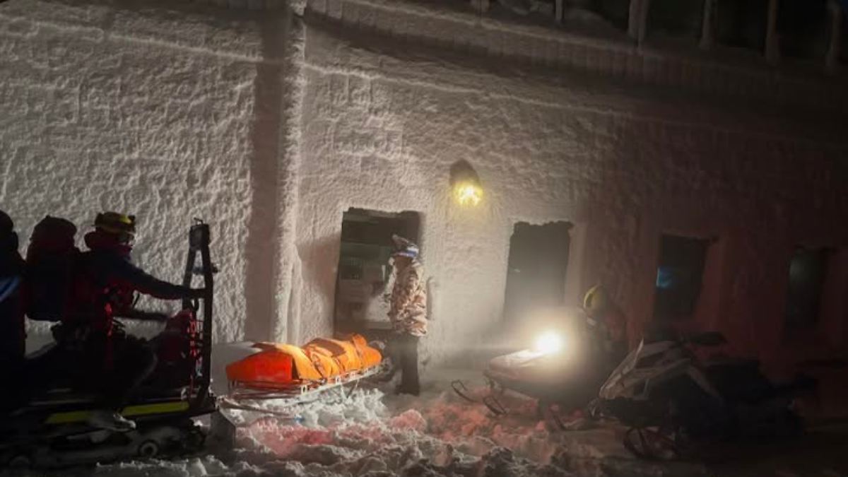 Einsatz bei klirrender Kälte: Feuerwehr muss unterkühlten Mann nachts vom Brocken retten