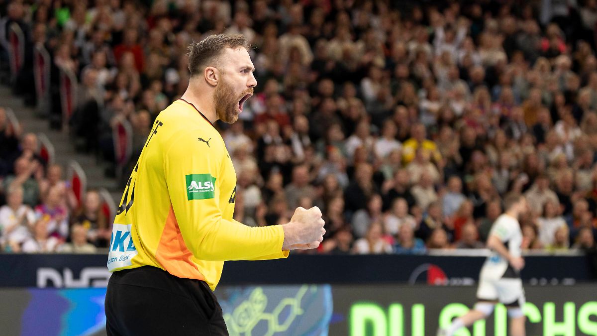 Torwart-Titan in großer EM-Form: DHB-Team zerlegt Vize-Weltmeister