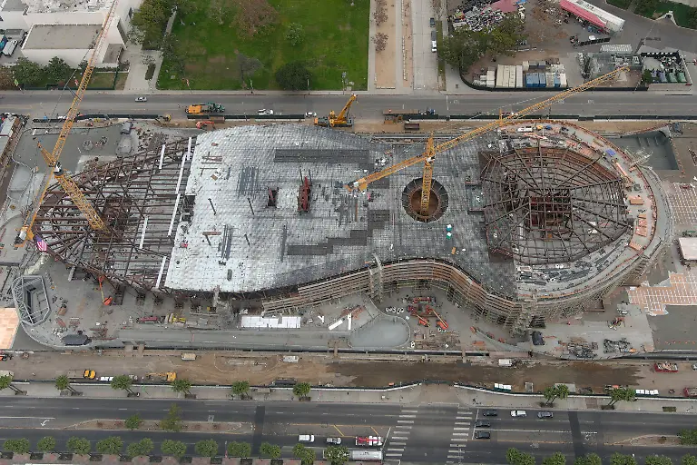 The-construction-site-of-the-Lucas-Museum-of-Narrative-Art-in-Exposition-Park-Monday-Dec-7-2020-in-Los-Angeles