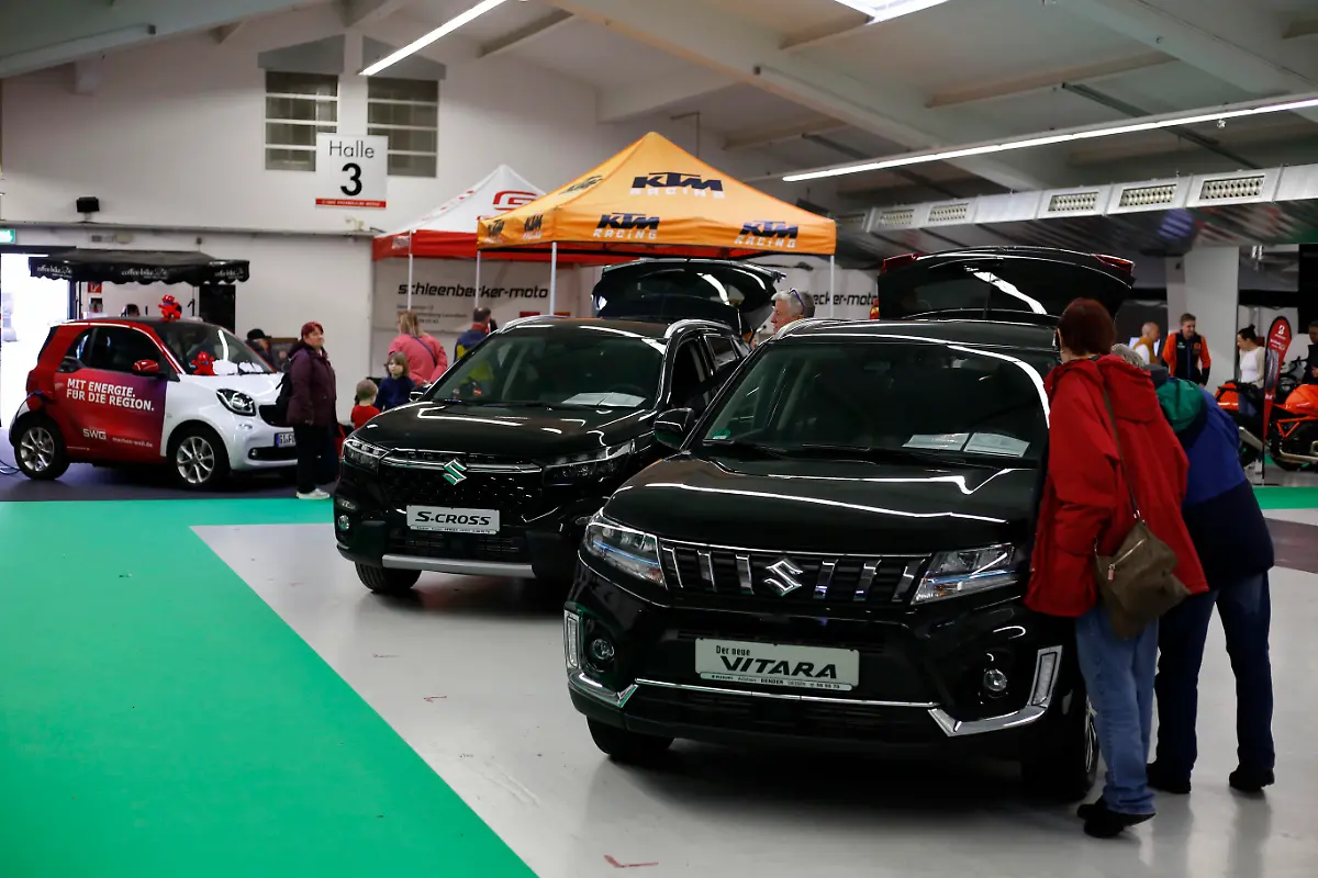Suzuki-Vitara-and-S-Cross-seen-during-automobile-Exhibition-in-Giessen-Hessenhallen