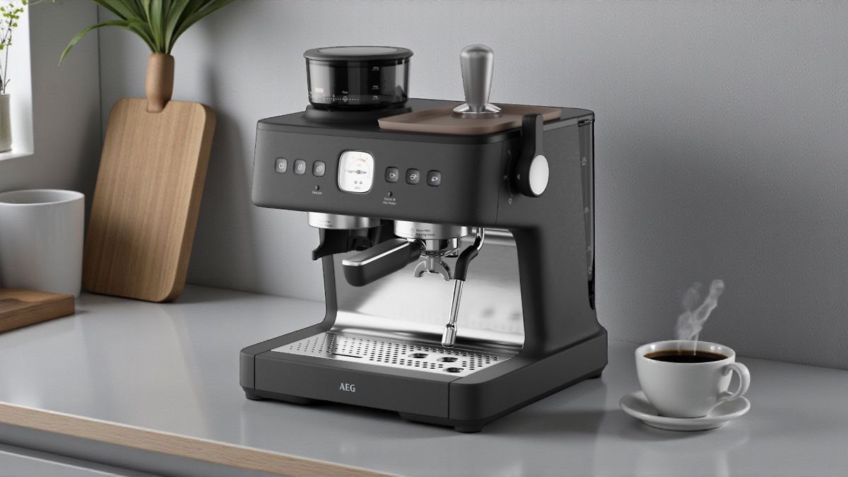 Lässt Barista-Herzen höherschlagen: Diese AEG-Siebträgermaschine fällt ...