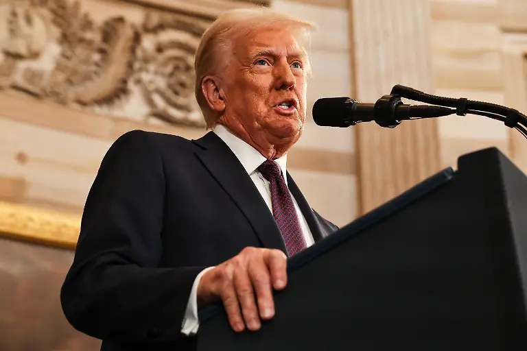 President-Donald-Trump-speaks-during-the-60th-Presidential-Inauguration-in-the-Rotunda-of-the-U-S-Capitol-in-Washington-Monday-Jan-20-2025