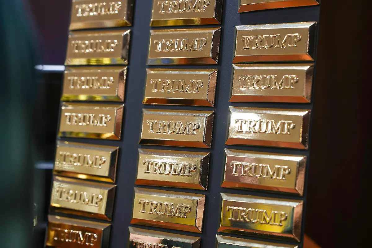Trump-branded-gold-coloured-bullion-fridge-magnets-are-seen-for-sale-at-the-recently-opened-Trump-merchandise-store-at-Trump-Turnberry-golf-club-in-Turnberry-Scotland-Monday-July-28-2025