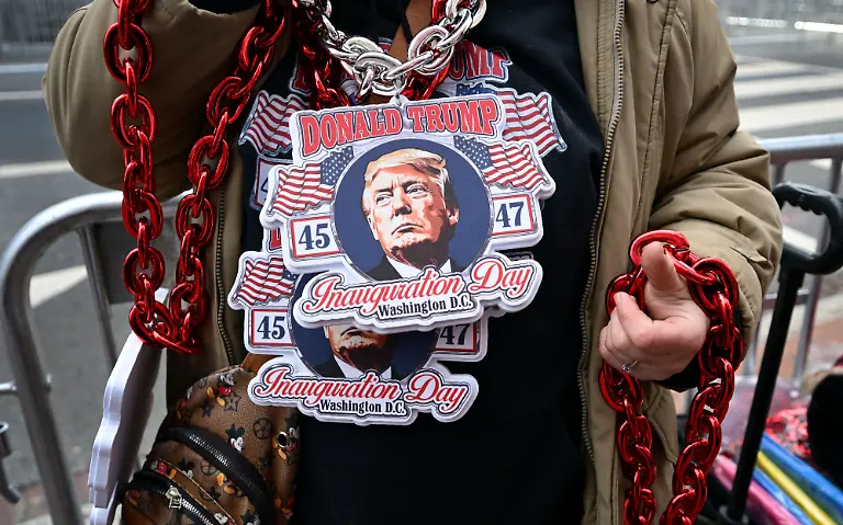 January-20-2025-Washington-Dc-USA-Supporters-gather-as-Donald-Trump-is-sworn-in-as-President-during-Inauguration-day-in-Washington-DC-on-January-20-2025