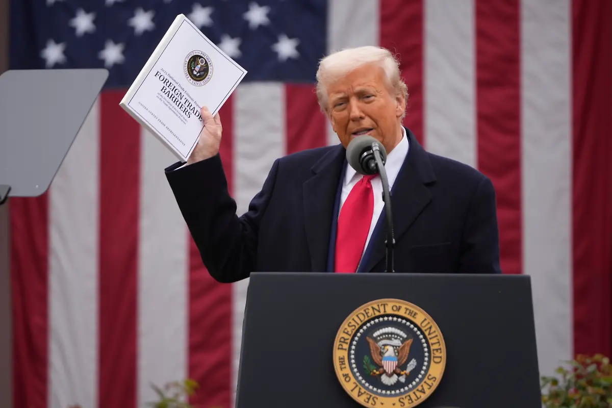 President-Donald-Trump-speaks-during-an-event-to-announce-new-tariffs-in-the-Rose-Garden-at-the-White-House-Wednesday-April-2-2025-in-Washington