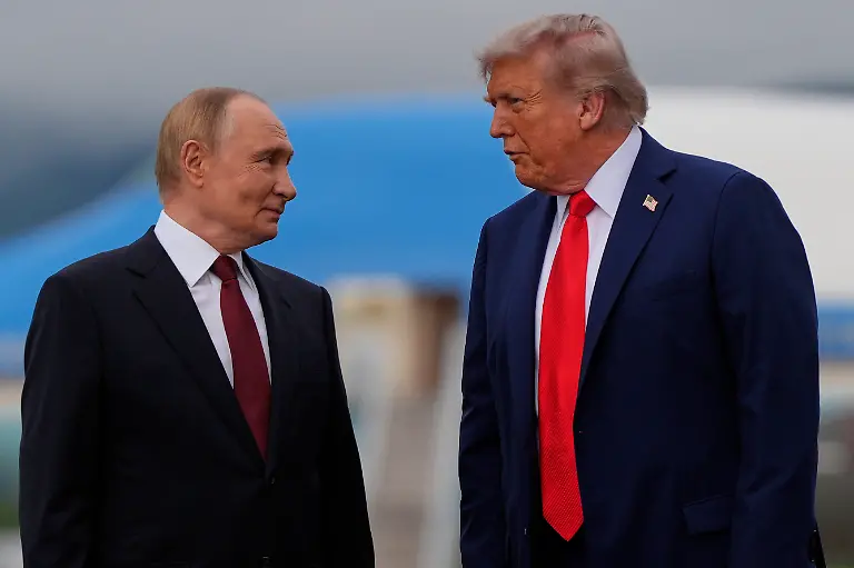 President-Donald-Trump-talks-with-Russia-s-President-Vladimir-Putin-Friday-Aug-15-2025-at-Joint-Base-Elmendorf-Richardson-Alaska