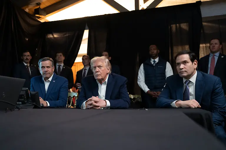 President-Donald-Trump-monitors-U-S-military-operations-in-Venezuela-from-Mar-a-Lago-Club-in-Palm-Beach-Florida-on-Saturday-January-3-2026