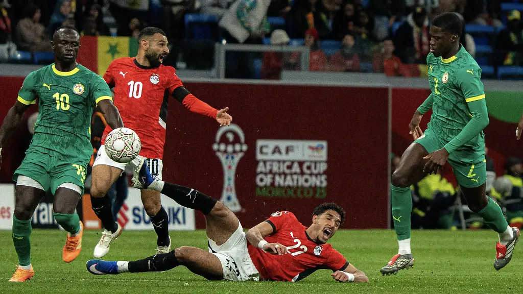 Egypt-v-Senegal-Africa-Cup-of-Nations-TANGIER-MOROCCO-JANUARY-14-Mohamed-Salah-10-and-Omar-Marmoush-22-of-Egypt-in-action-against-Sadio-Mane-10-and-Mamadou-Sarr-2-of-Senegal-during-the-35th-Africa-Cup-of-Nations-AFCON-2025-semifinal-match-between-Egypt-and-Senegal-at-the-Grand-Stade-de-Tanger-in-Tangier-Morocco-on-January-14-2026-Samah-Zidan-Anadolu-Tangier-Morocco-Editorial-use-only-Please-get-in-touch-for-any-other-usage