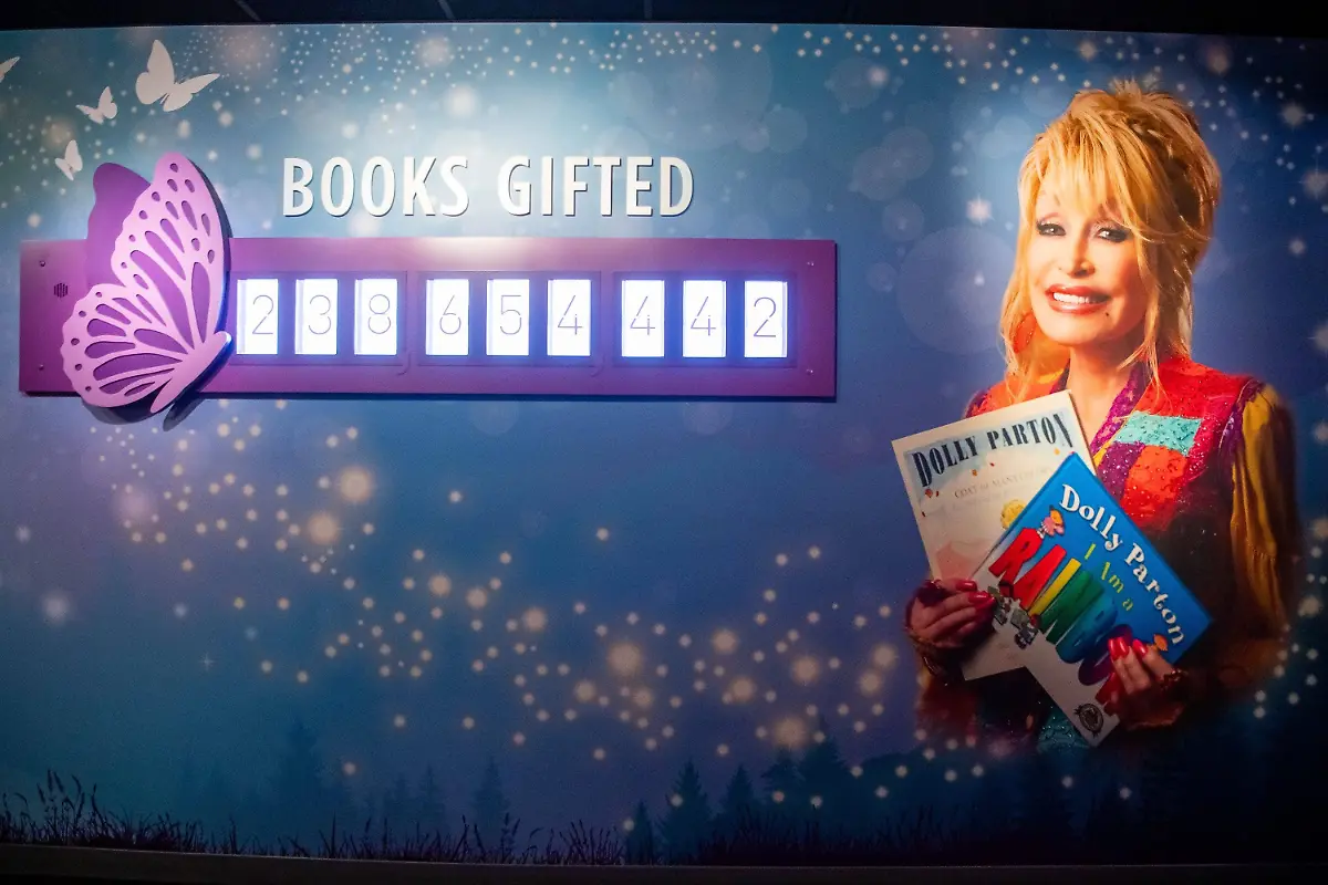 Syndication-The-Knoxville-News-Sentinel-A-live-counter-tracks-how-many-books-have-been-given-to-children-through-the-Imagination-Library-inside-the-Dolly-Parton-Experience-s-Songteller-exhibit-at-Dollywood-in-Pigeon-Forge-on-Friday-May-24-2024