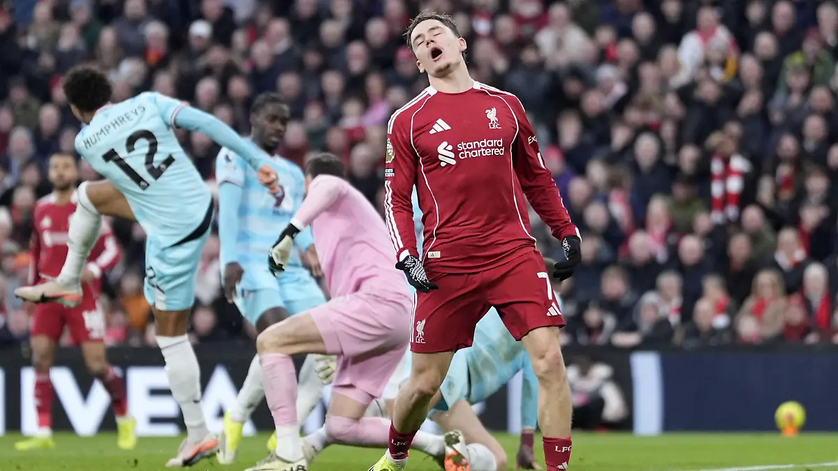 Liverpool-v-Burnley-Premier-League-Anfield-Liverpool-s-Florian-Wirtz-reacts-after-a-missed-chance-during-the-Premier-League-match-at-Anfield-Liverpool-Picture-date-Saturday-January-17-2026-Photo-credit-should-read-Peter-Byrne-PA-Wire-RESTRICTIONS-EDITORIAL-USE-ONLY-No-use-with-unauthorised-audio-video-data-fixture-lists-club-league-logos-or-live-services-Online-in-match-use-limited-to-120-images-no-video-emulation-No-use-in-betting-games-or-single-club-league-player-publications