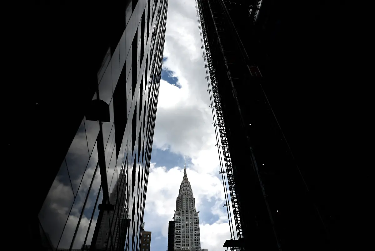 The-Chrysler-Building-is-dwarfed-next-to-One-Vanderbilt-Midtown-Manhattans-new-skyscraper-in-midtown-New-York-City-on-June-7-2019-Photo-by-TIMOTHY-A