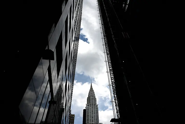 The-Chrysler-Building-is-dwarfed-next-to-One-Vanderbilt-Midtown-Manhattans-new-skyscraper-in-midtown-New-York-City-on-June-7-2019-Photo-by-TIMOTHY-A
