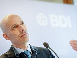 "Die Weltlage ist wild": BDI-Chef sieht US-Zölle als Gefahr für das Wirtschaftswachstum