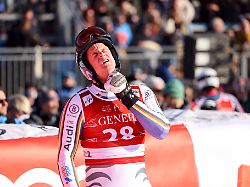 ALPINE SKIING FIS WC Kitzbuehel KITZBUEHEL AUSTRIA 23 JAN 26 ALPINE SKIING FIS World Cup Hahnenkamm Race Super G Men Image Shows Simon Jocher GER