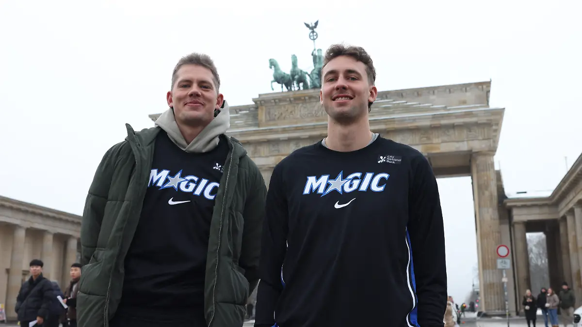 BERLIN-GERMANY-JANUARY-13-Moritz-Wagner-21-and-Franz-Wagner-22-of-the-Orlando-Magic-pose-for-a-photo-at-Brandenburg-Gate-as-part-of-NBA-Berlin-Games-2026-on-January-13-2026-at-Brandenburg-Gate-in-Berlin-Germany-NOTE-TO-USER-User-expressly-acknowledges-and-agrees-that-by-downloading-and-or-using-this-Photograph-user-is-consenting-to-the-terms-and-conditions-of-the-Getty-Images-License-Agreement