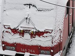 Hessen: Schnee sorgt für Verspätungen und Ausfälle im Nahverkehr